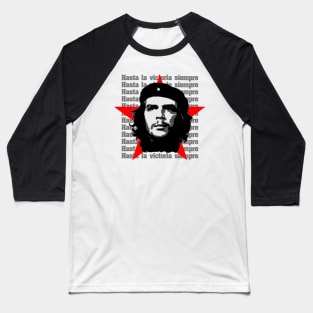 Che Guevara Rebel Cuban Guerrilla Revolution Baseball T-Shirt